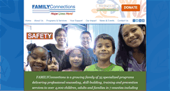 Desktop Screenshot of familyconnectionsnj.org